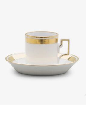Augarten Wien 🇦🇹 Elisabeth Rare Porcelain Espresso Cup & Saucer Austria Numbered